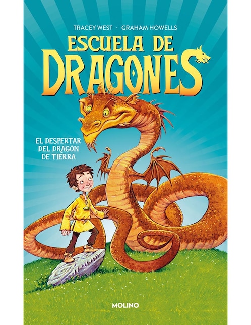 MOLINO Libro Escuela de dragones 1. el despertar del dragón de tierra de Tracey west