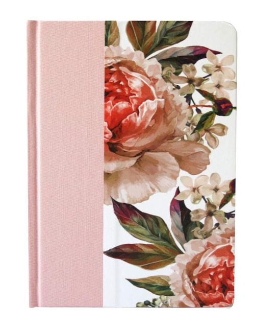 Biblia reina valera 1960 tela rosada con flores, de Reina Valera
