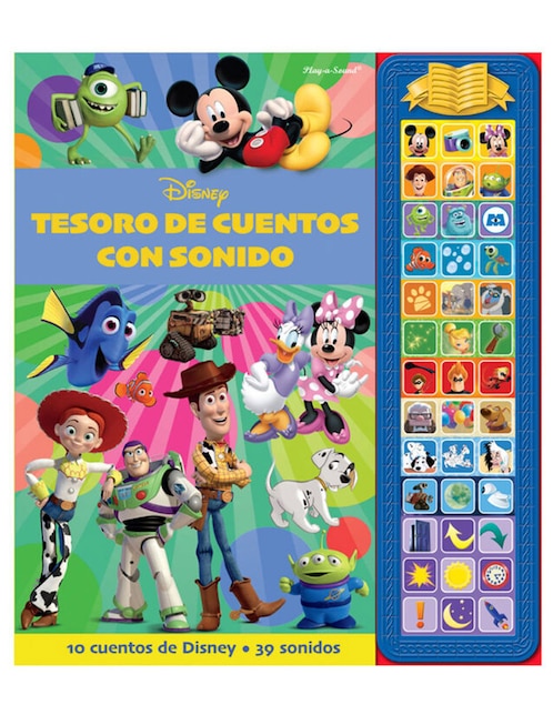 Libro Tesoro de cuentos con sonido de Disney Libro Tesoro de cuentos con sonido de Disney