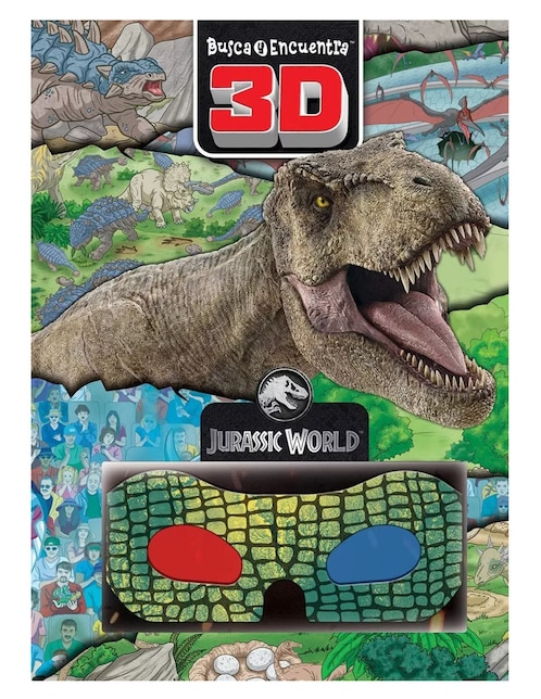 Busca y encuentra 3D Jurassic World de Universal