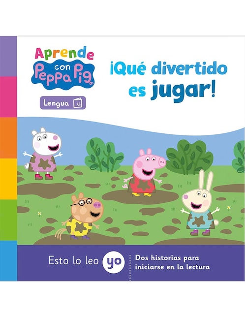 Libro Aprende con Peppa Pig ¡Qué divertido es jugar! de eOne Hasbro