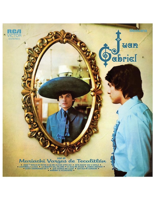 Con el mariachi Vargas de Tecalitlán de Juan Gabriel LP