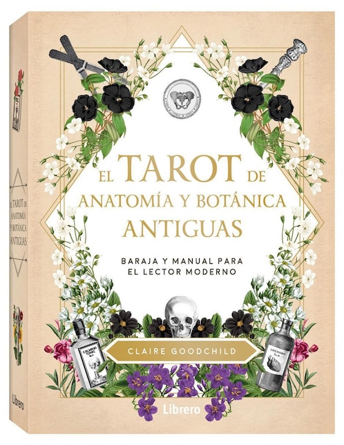 Tarot de anatomía y botánica antiguas de Claire Goodchild