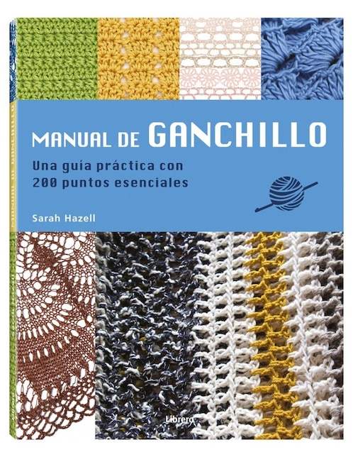 LIBRERO Libro Manual de ganchillo de Sarah Hazell