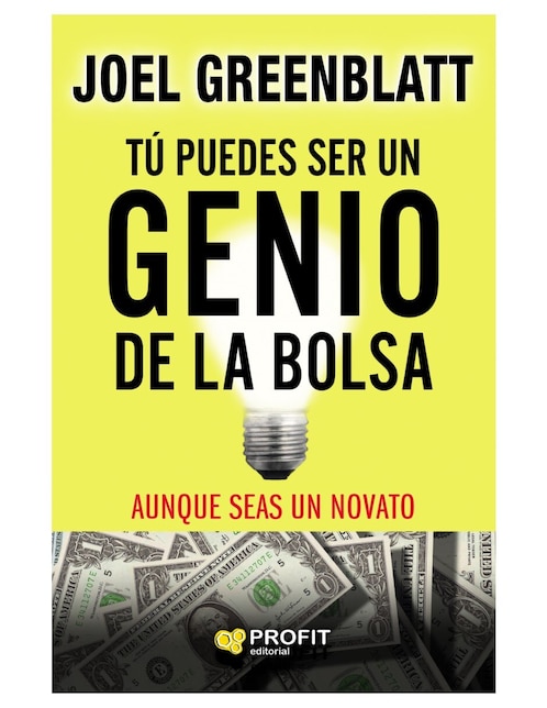 Libro Tú puedes ser un genio de la bolsa de Joel Greenblatt