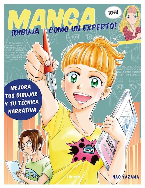 Libro Manga ¡dibuja como un experto! de Nao Yazawa