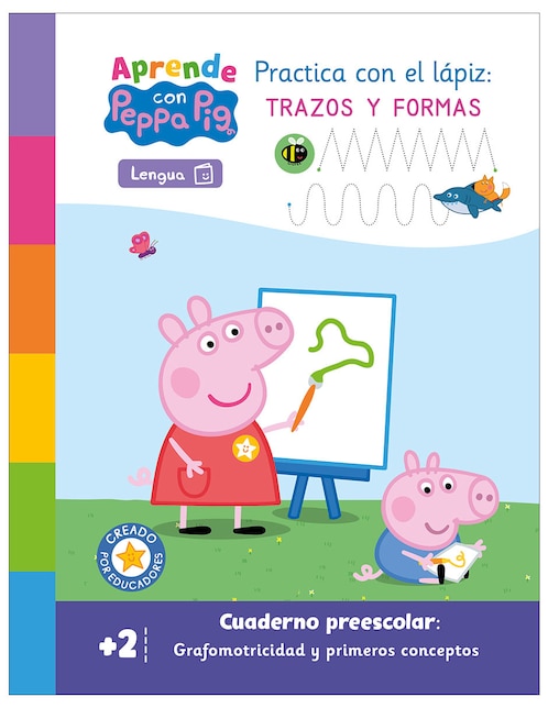 Practica con el Lápiz Trazos y Formas de Hasbro