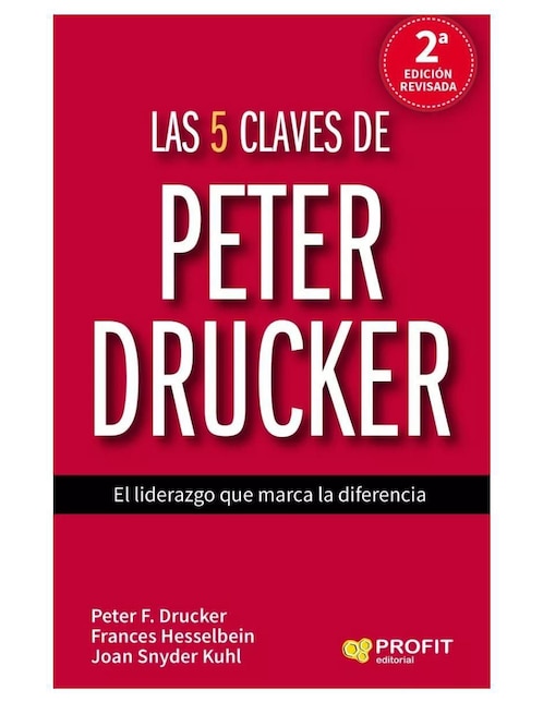 Libro Las 5 Claves de Peter Drucker 1
