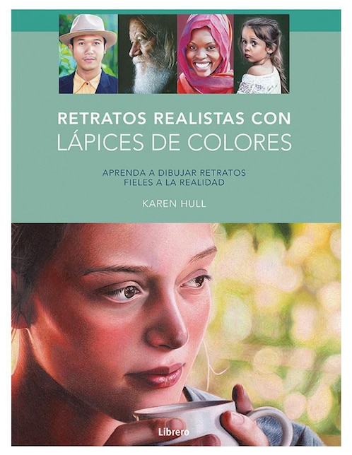 Retratos Realistas con Lápices de Colores de Karen Hull