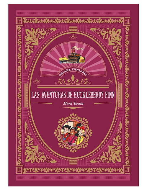 Libro Las Aventuras de Huckleberry Finn de Mark Twain