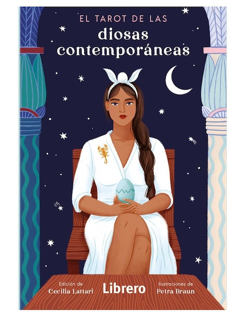 Libro El Tarot de las Diosas Contemporáneas de Cecilia Lattari