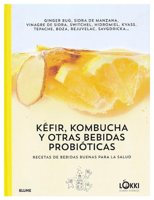 Kéfir, Kombucha y Otras Bebidas Probióticas de Lökki