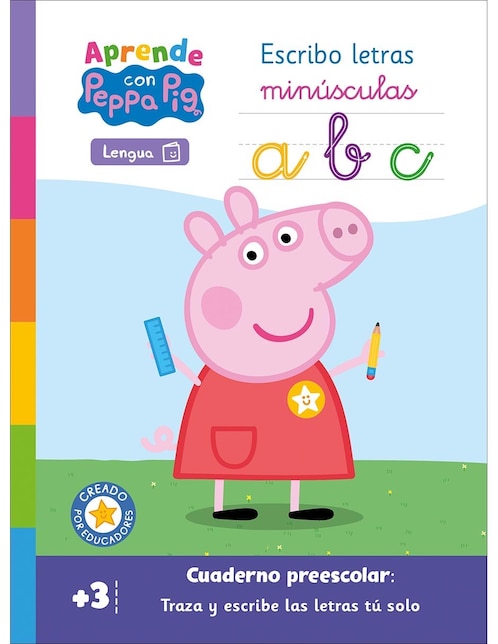 Libro Escribo letras minúsculas de Eone Hasbro