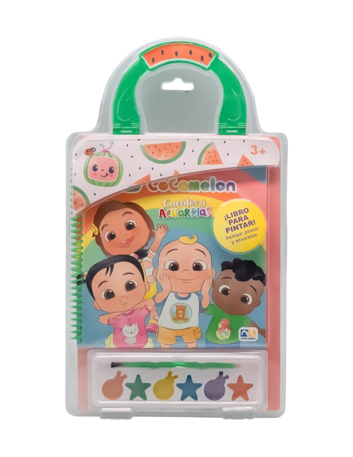 Libro CUENTOS Y ACUARELAS COCOMELON de 1