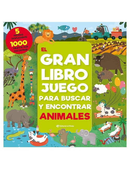 El Gran Libro Juego para Buscar y Encontrar Animales de Inna Anikeeva