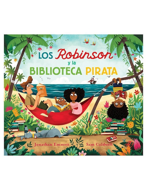Los Robinson Y La Biblioteca Pirata de Jonathan Emmet