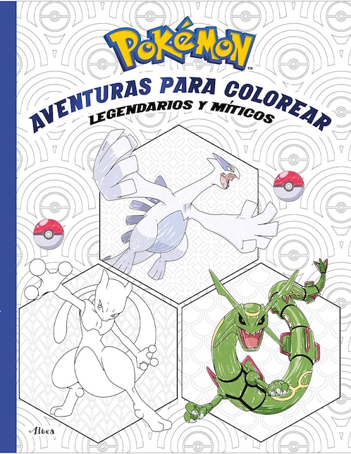 Aventuras para colorear: Legendarios y Singulares de The Pokemon Company