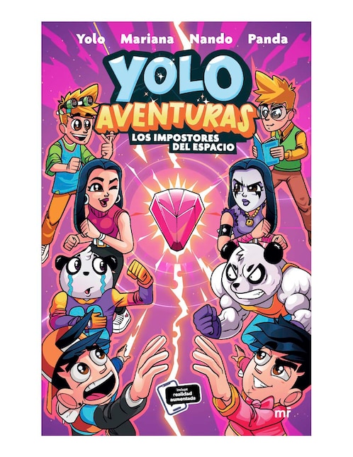 Libro Yolo Aventuras 3 y Los Impostores del Espacio de Yolo/ Mariana/ Nando/ Panda 1