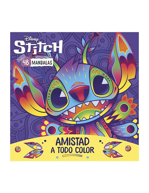 Libro para Colorear Mandalas Disney Stitch de Great Moments Publishing