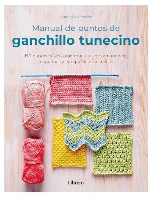 Manual de puntos de ganchillo tunecino de Anna Nikipirowicz