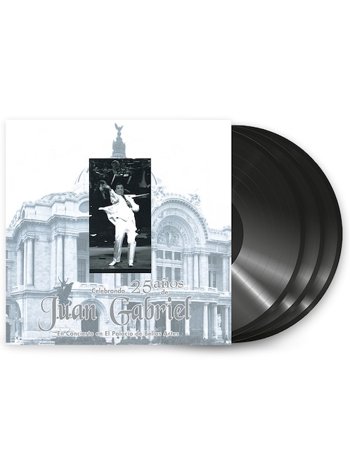 Celebrando 25 Años en Concierto en el Palacio de Bellas Artes de Juan Gabriel vinyl