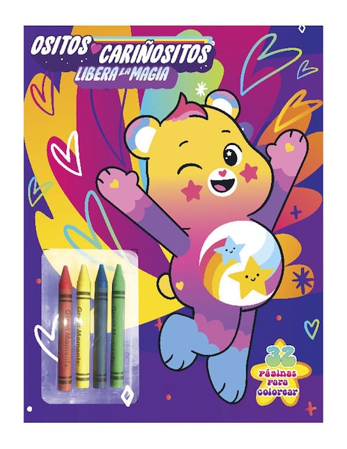 Libro para Colorear Ositos Cariñositos con crayolas de Great Moments Publishing