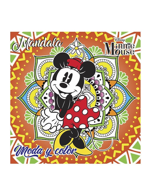 Libro para Colorear Mandalas Minnie Mouse Versión 1 de Great Moments Publishing