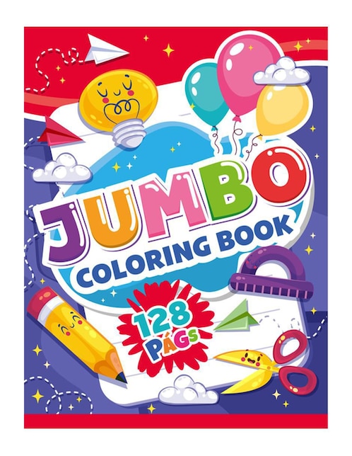 Libro para Colorear Jumbo Versión 2 de Great Moments Publishing