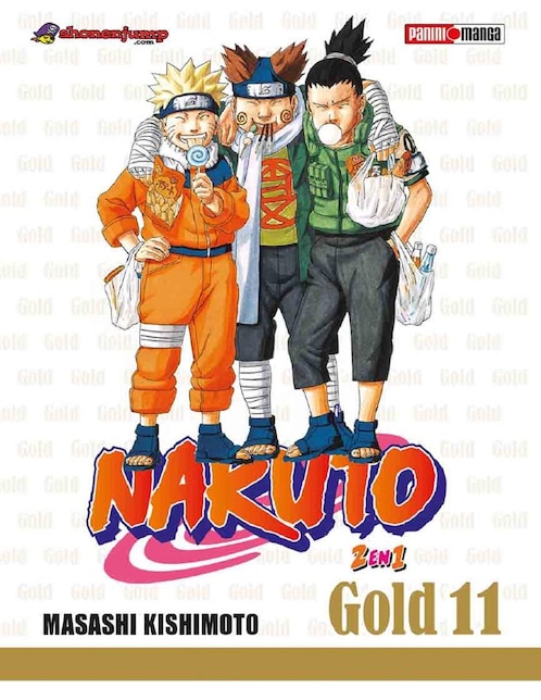 Manga Naruto Gold Edition N.11