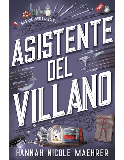 Libro Asistente del villano de Maehrer, Hannah Nicole 1