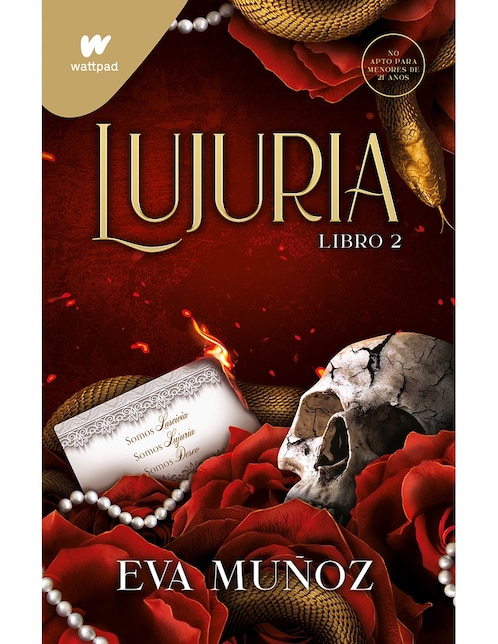 Libro Lujuria 2 de Eva Muñoz