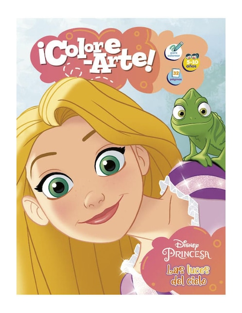 Disney ¡Colore-arte! Libro para colorear Princesa Rapunzel Versión 1