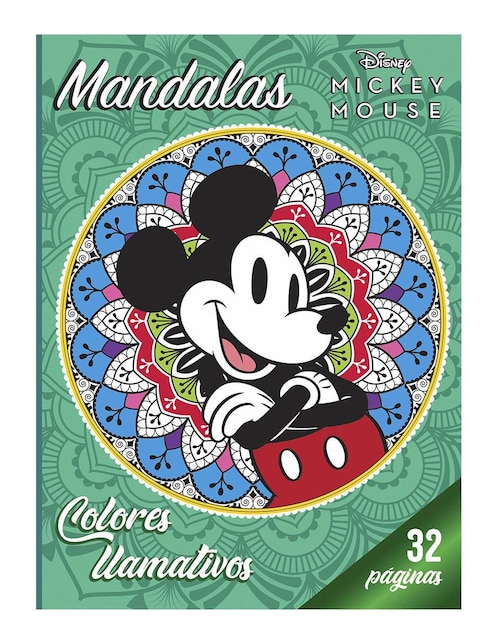 Disney Libro para colorear Mandalas Mickey Mouse Versión 2
