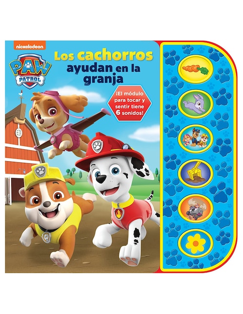 Libro Los cachorros ayudan en la granja de Paw Patrol 1