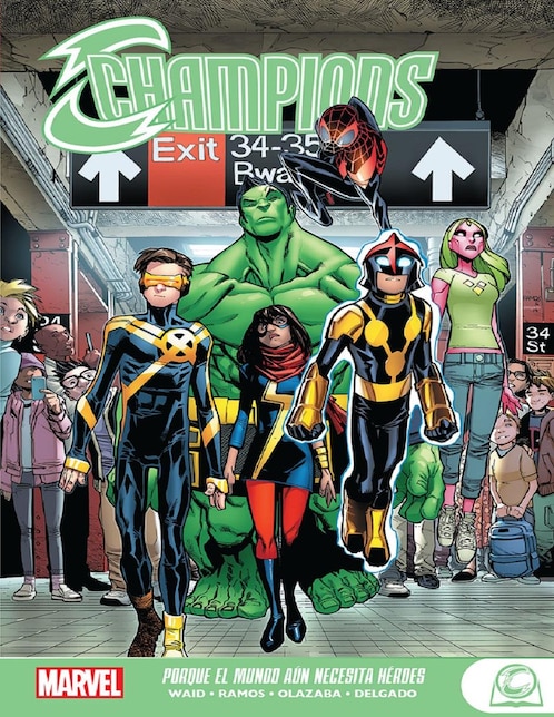 Cómic Champions (Marvel Teens)