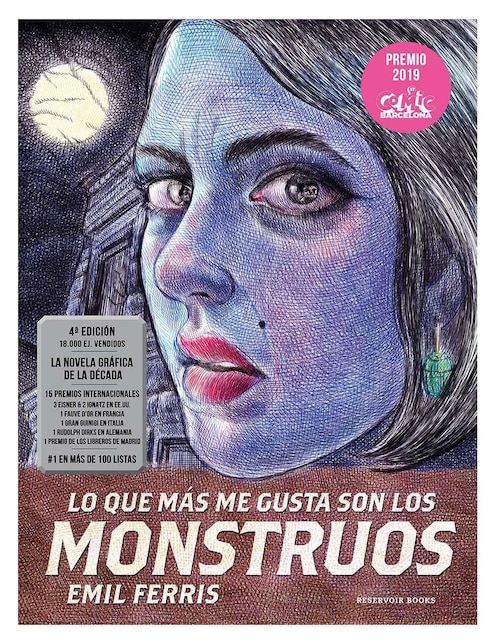 Libro lo que más me usta son los monstruos de Emil Ferris 1