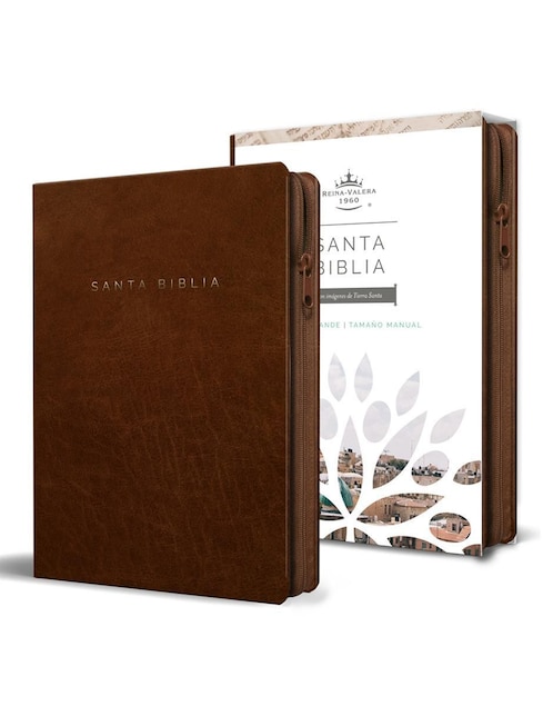 Biblia Manual Reina Valera color canela