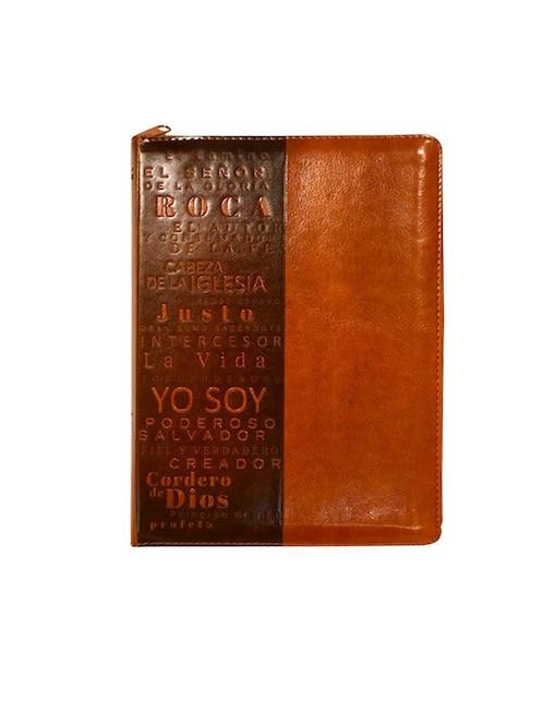 Biblia Nombres de Dios color canela de Reina Valera