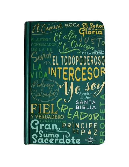 Biblia RVR 1960 letra grande tamaño manual, con nombres de Dios de Reina Valera