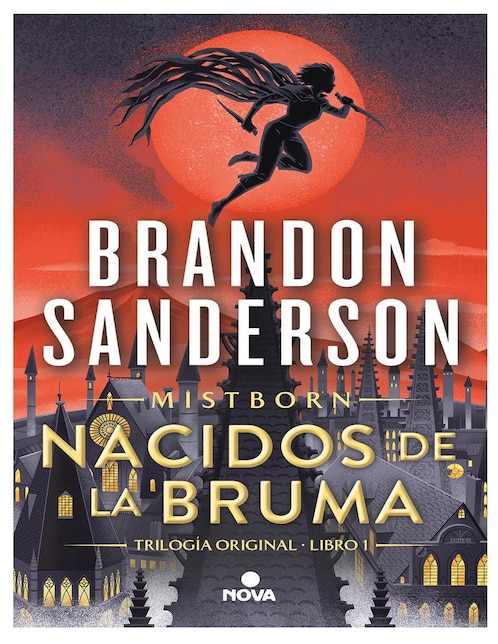 Libro Nacidos de La Bruma (Mistborn 1) de Brandon Sanderson