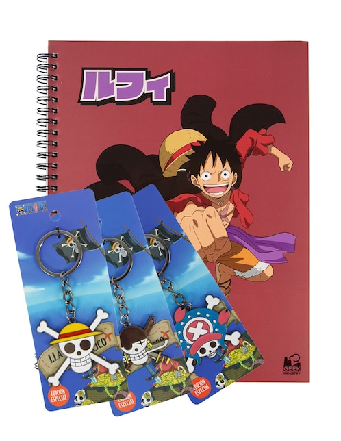 Libreta Geek Industry Luffy Taro rayada