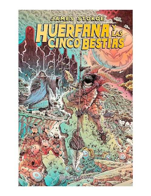 Cómic Huérfana Y Las Cinco Bestias