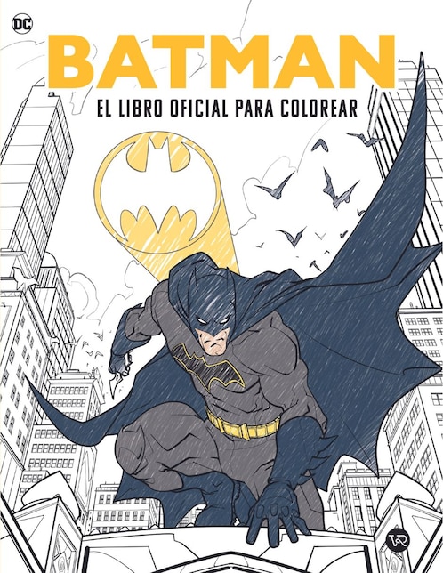 Libro Batman El Libro Oficial para colorear de Insight Editions 1
