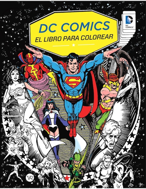 Libro DC Comics El Libro para colorear de Insight Editions 1
