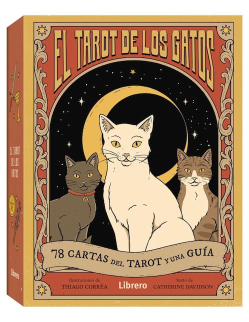 El Tarot de Los Gatos: Manual y Baraja de 78 cartas de Catherine Davidson