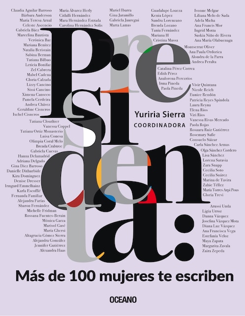 Presidenta: Más de 100 mujeres te escriben de Sierra, Yuriria, Coord