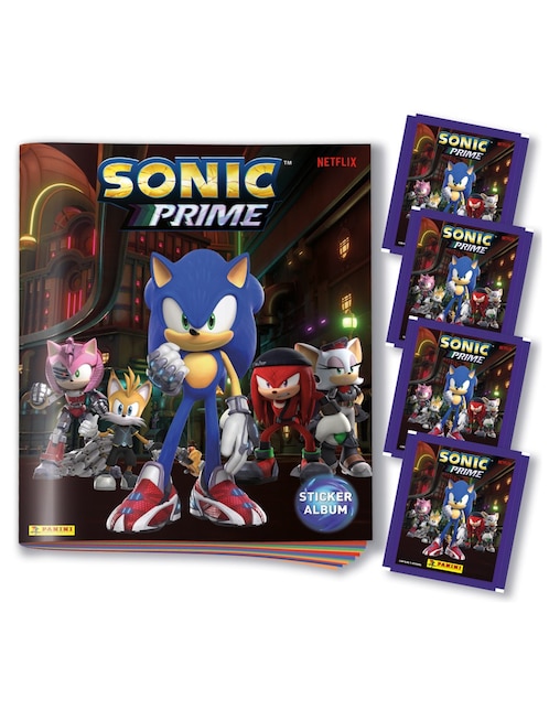 Álbum con estampas Panini Coleccionable de Sonic