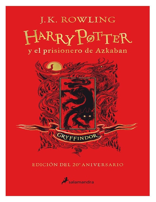 Libro Harry Potter y El Prisionero de Azkaban Edición Segunda Aniversario de J.K. Rowling