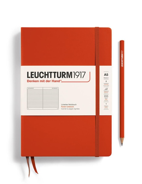 Libreta Leuchtturm hoja rayada