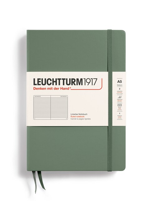 Libreta Leuchtturm hoja rayada